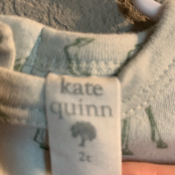 Kate Quinn Green Giraffe Print Dress - Picture 2 of 2